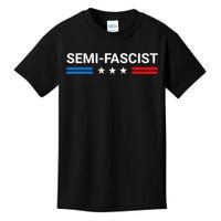 Semi Fascist Funny Political Humor Biden Quotes Kids T-Shirt