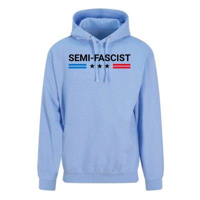 Semi Fascist Funny Political Humor Biden Quotes Unisex Surf Hoodie