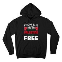 Solidarity for Palestine Arabic Keffiyeh Support Hoodie