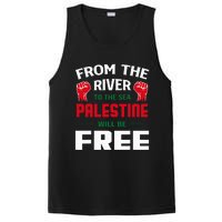 Solidarity for Palestine Arabic Keffiyeh Support PosiCharge Competitor Tank