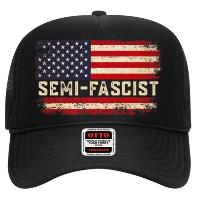 Semi Fascist Funny Political Humor Biden Quotes Trucker Hat