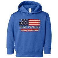 Semi Fascist Funny Political Humor Biden Quotes Toddler Hoodie