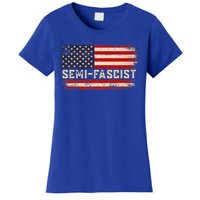 Semi Fascist Funny Political Humor Biden Quotes Women's T-Shirt