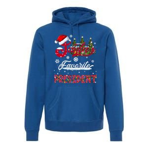 SantaS Favorite President Family Matching Group Christmas Cute Gift Premium Hoodie