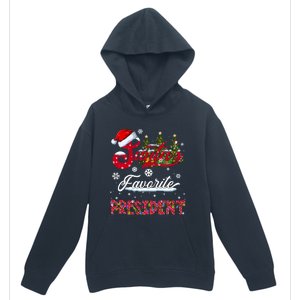 SantaS Favorite President Family Matching Group Christmas Cute Gift Urban Pullover Hoodie