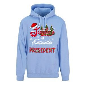 SantaS Favorite President Family Matching Group Christmas Cute Gift Unisex Surf Hoodie