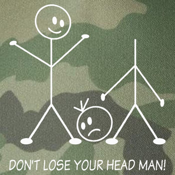 Stick Figures Pun DonT Lose Your Head Man Funny Stickman Legacy Tie Dye Trucker Hat