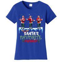 SantaS Favorite President Santa Trump Dance Women's T-Shirt