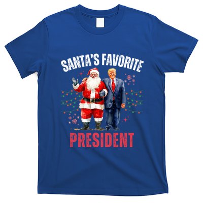 SantaS Favorite President Funny Christmas Trump 47th Funny Gift T-Shirt