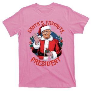 SantaS Favorite President Trump Christmas T-Shirt