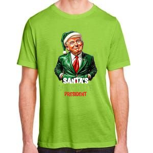 SantaS Favorite President Funny Humorous Trump Christmas Funny Gift Adult ChromaSoft Performance T-Shirt