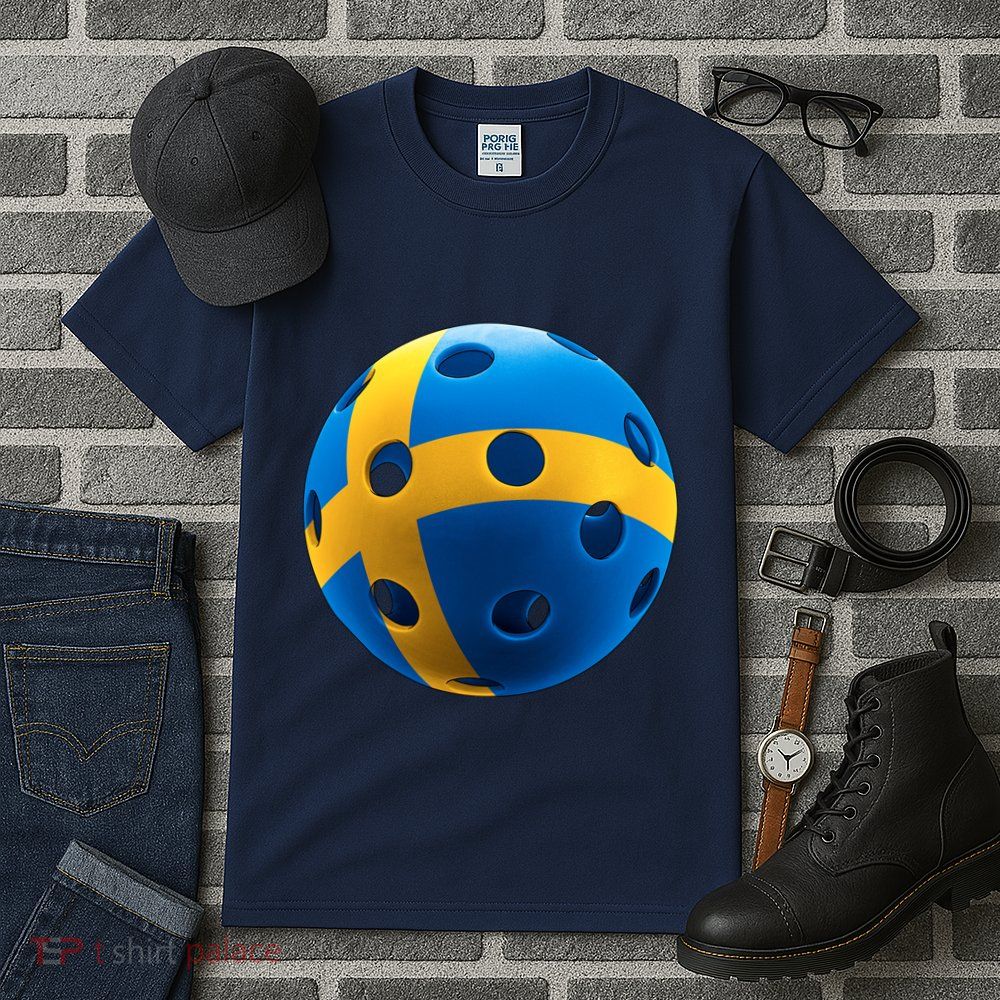 Swedish Flag Pickleball Tall T-Shirt