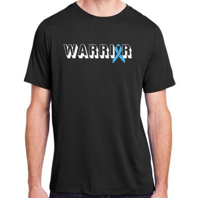 Support Father Prostate Cancer Warrior Light Blue Ribbon Adult ChromaSoft Performance T-Shirt