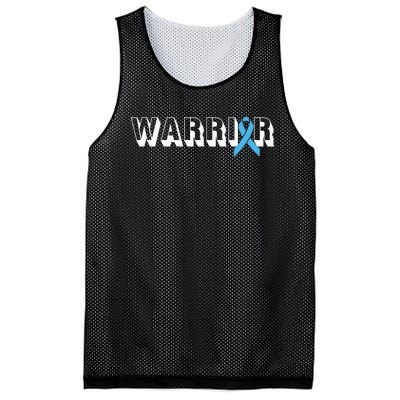 Support Father Prostate Cancer Warrior Light Blue Ribbon Mesh Reversible Basketball Jersey Tank