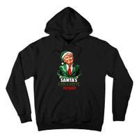 SantaS Favorite President Funny Trump Christmas Xmas Pajama Tall Hoodie