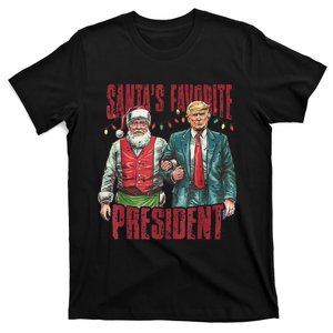 SantaS Favorite President Trump ILl Be Home For Christmas T-Shirt