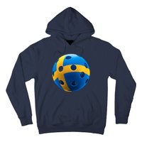 Swedish Flag Pickleball Hoodie