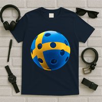Swedish Flag Pickleball T-Shirt