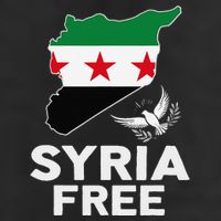 Syria Free Patriotic Syrian Map Liberation Peace Unity Home 7 Panel Mesh Trucker Snapback Hat