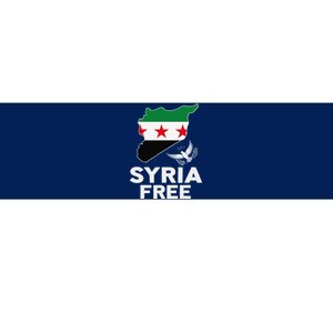 Syria Free Patriotic Syrian Map Liberation Peace Unity Home Bumper Sticker