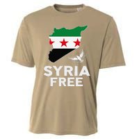 Syria Free Patriotic Syrian Map Liberation Peace Unity Home Cooling Performance Crew T-Shirt