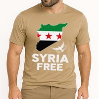 Syria Free Patriotic Syrian Map Liberation Peace Unity Home Cooling Performance Crew T-Shirt