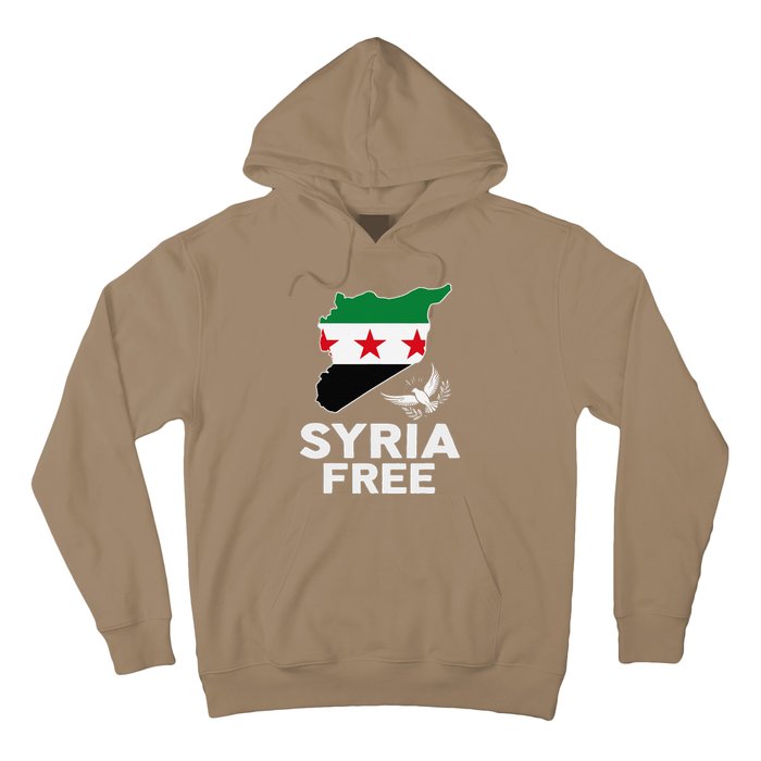 Syria Free Patriotic Syrian Map Liberation Peace Unity Home Hoodie