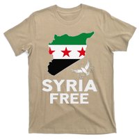 Syria Free Patriotic Syrian Map Liberation Peace Unity Home T-Shirt