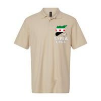 Syria Free Patriotic Syrian Map Liberation Peace Unity Home Softstyle Adult Sport Polo