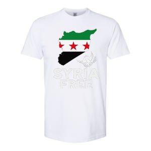 Syria Free Patriotic Syrian Map Liberation Peace Unity Home Softstyle CVC T-Shirt