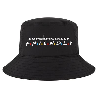 Superficially Friendly Premium Cool Comfort Performance Bucket Hat