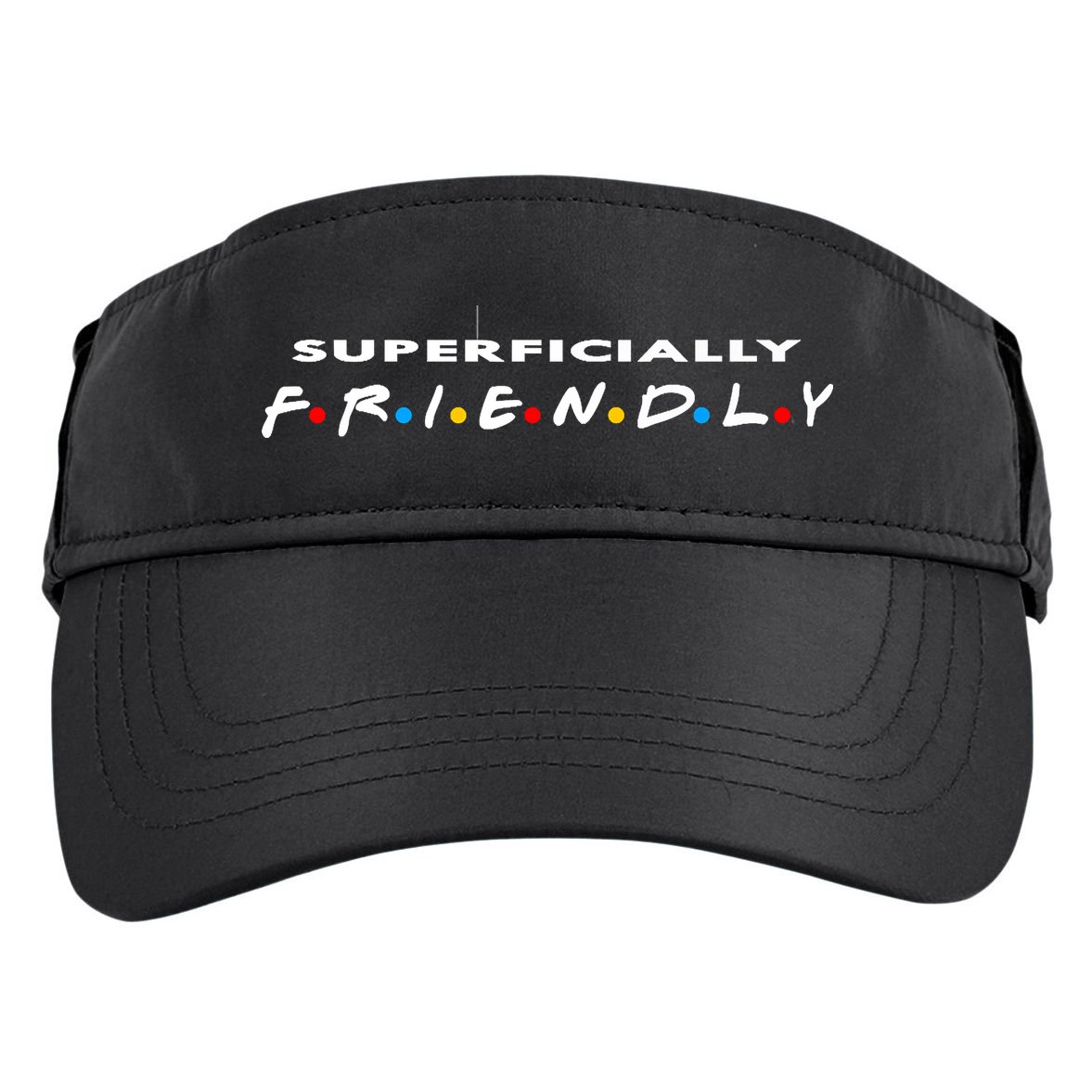 Superficially Friendly Premium Adult Drive Performance Visor
