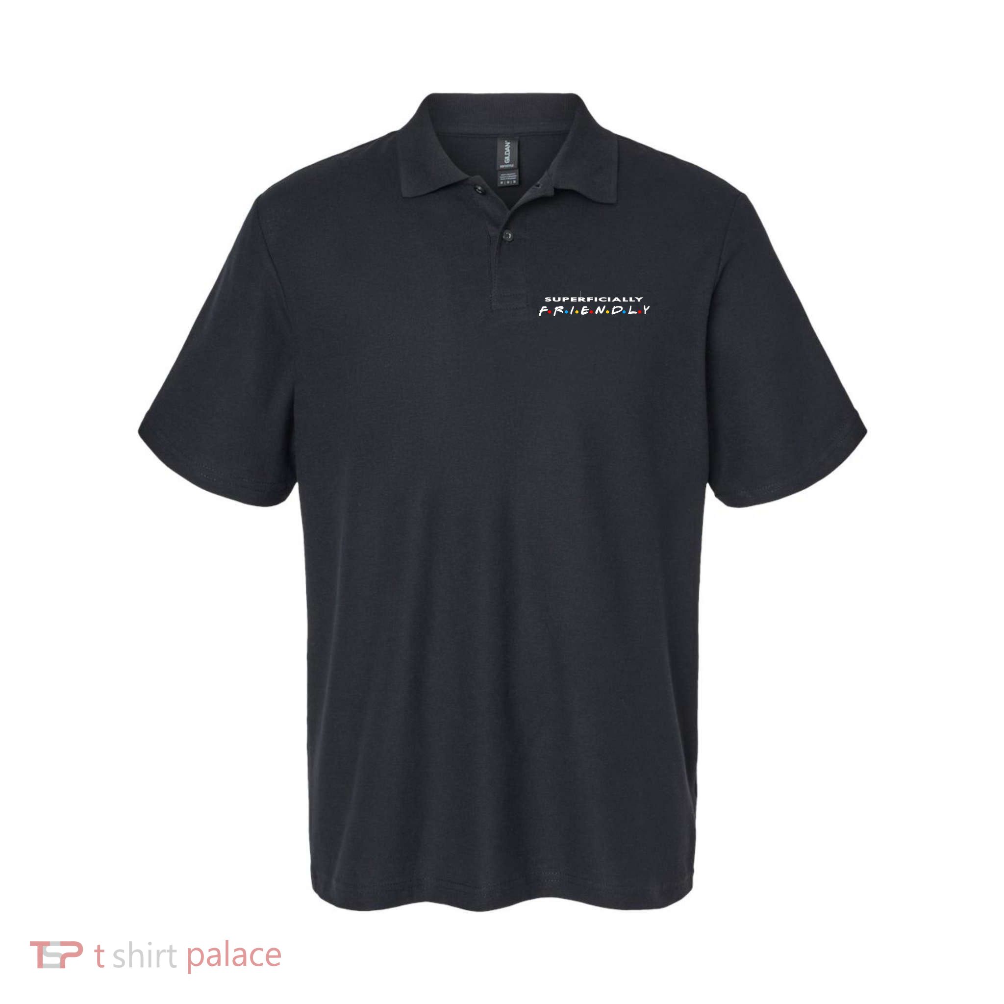 Superficially Friendly Premium Polo