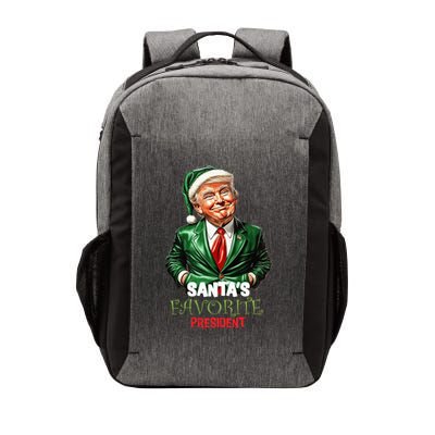 Santas Favorite President Funny Trump Happy Christmas Day Vector Backpack