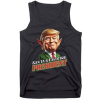 SantaS Favorite President Donald Trump Elf Christmas Maga Tank Top