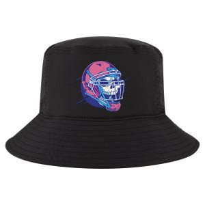 Skull Football Player Cool Comfort Performance Bucket Hat