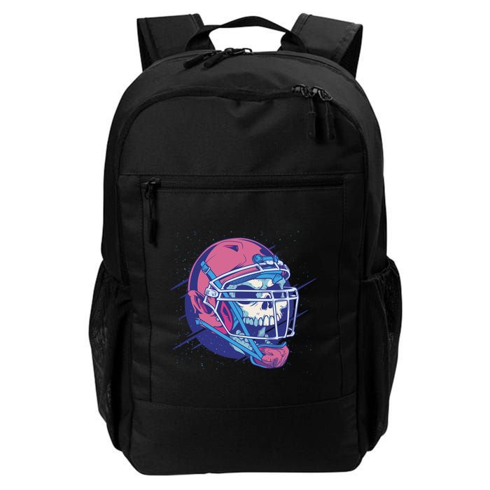 Skull Football Player Backpack