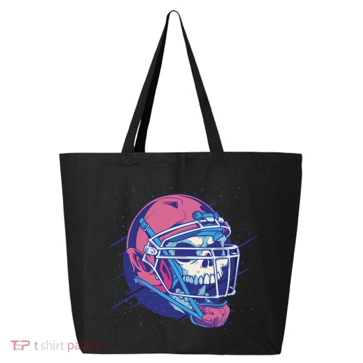 Skull Football Player 25L Jumbo Tote