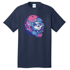 Skull Football Player Tall T-Shirt