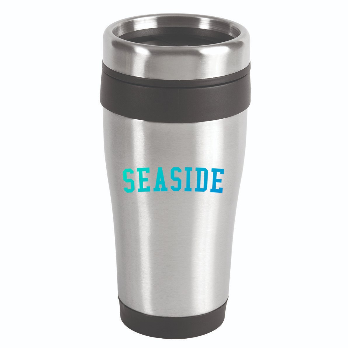 Seaside Florida Prep Block Lettering Vintage Style Gift 16oz Travel Tumbler