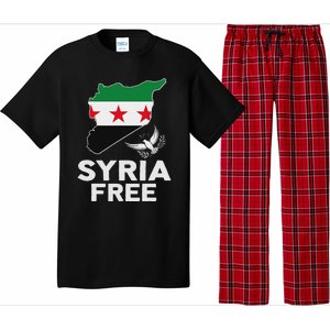 Syria Free Patriotic Syrian Map Liberation Peace Unity Home Pajama Set