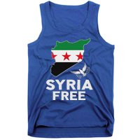 Syria Free Patriotic Syrian Map Liberation Peace Unity Home Tank Top