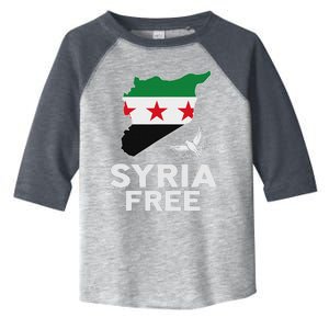 Syria Free Patriotic Syrian Map Liberation Peace Unity Home Toddler Fine Jersey T-Shirt