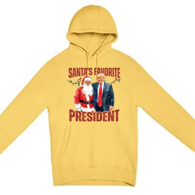 Santas Favorite President Trump 2024 Premium Pullover Hoodie