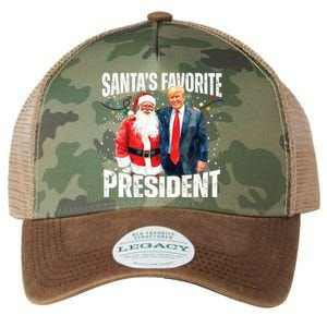 Santas Favorite President Trump 2024 Legacy Tie Dye Trucker Hat