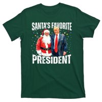 Santas Favorite President Trump 2024 T-Shirt