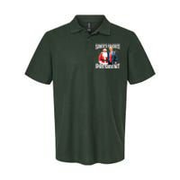 Santas Favorite President Trump 2024 Softstyle Adult Sport Polo