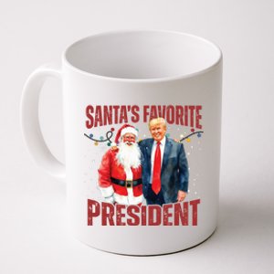 Santas Favorite President Trump 2024 Coffee Mug