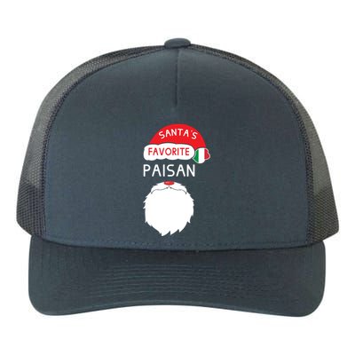 Santa's Favorite Paisan Funny Italian Christmas Gift Yupoong Adult 5-Panel Trucker Hat