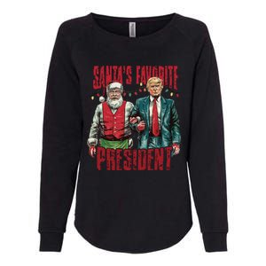 SantaS Favorite President Womens California Wash Sweatshirt